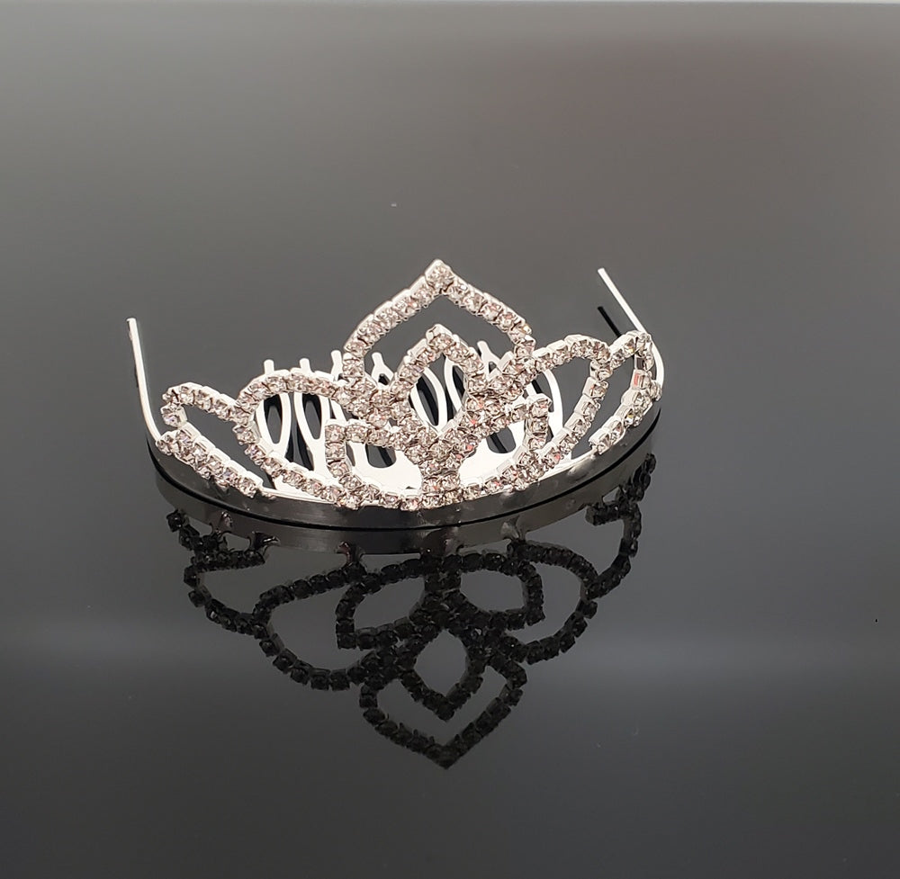 FH2 Divine Rhinstone Tiara (Small) TR0803