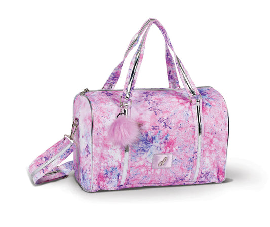 Danshuz Psychedelic Swirl Print Duffle Bag B24509