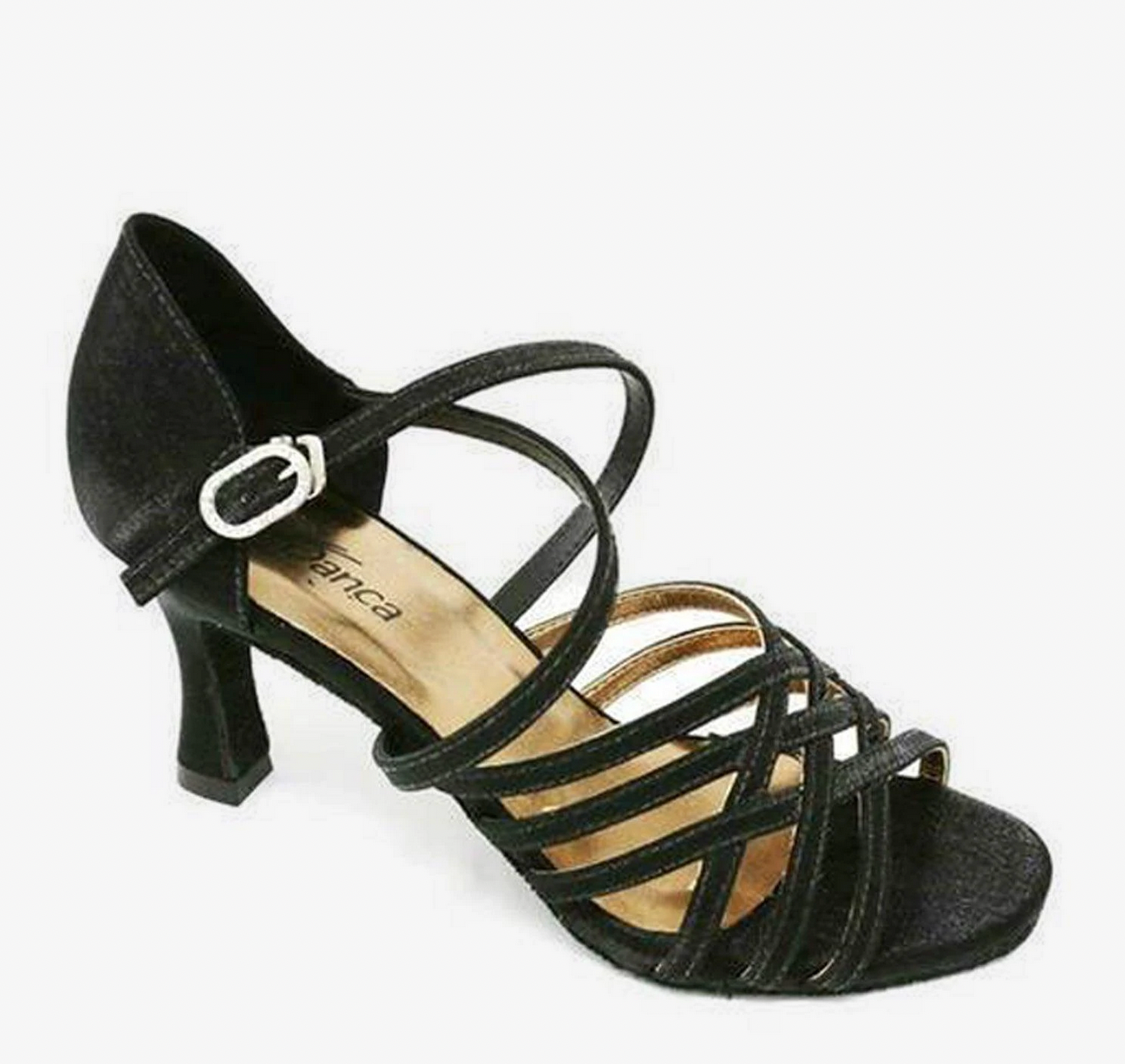 So Danca 2.5" Heel Open Toe Strappy Ballroom Shoe BL178