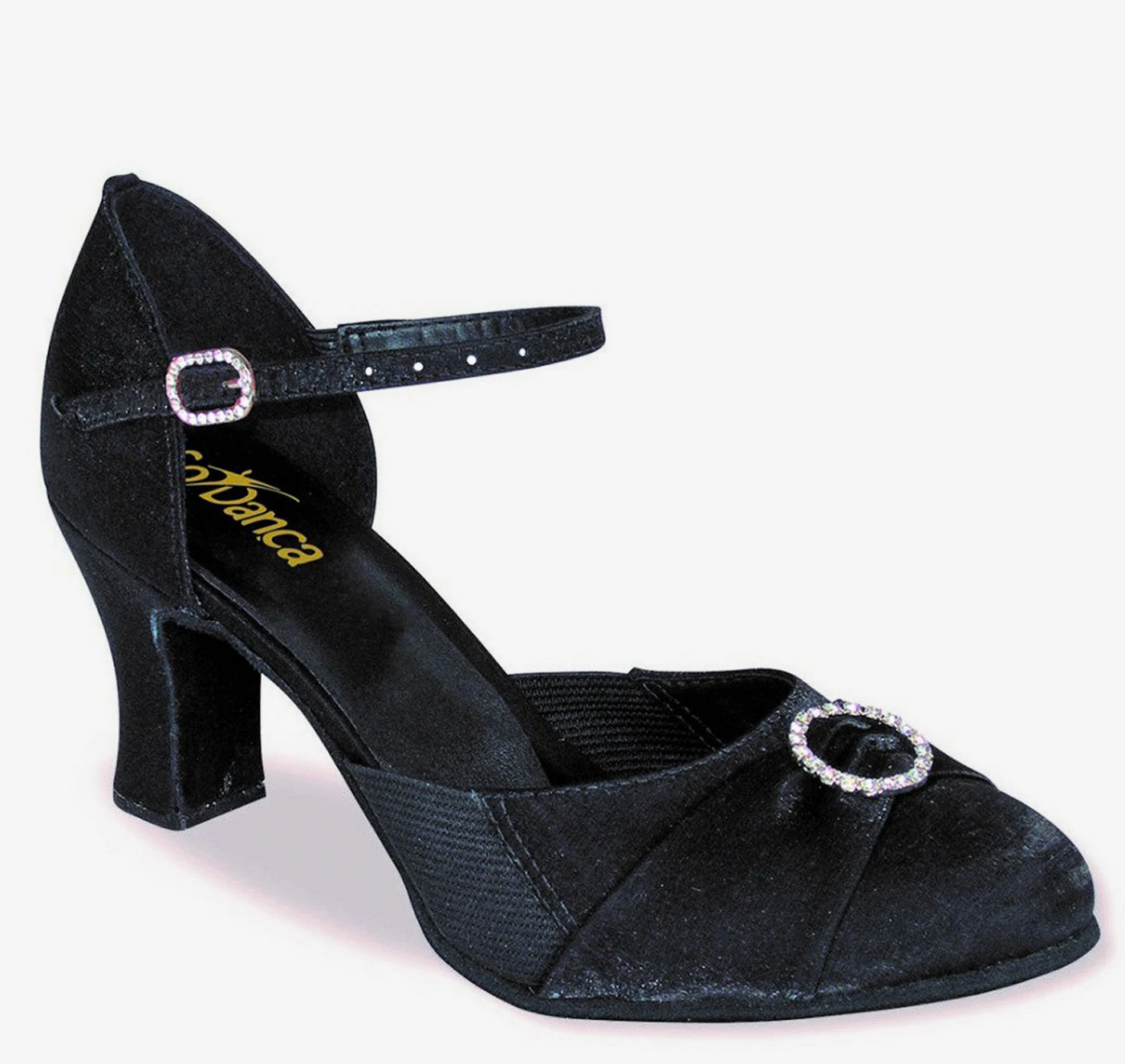 So Danca 2.5 Heel Ballroom Shoe with Centre Rhinestone Detail BL28