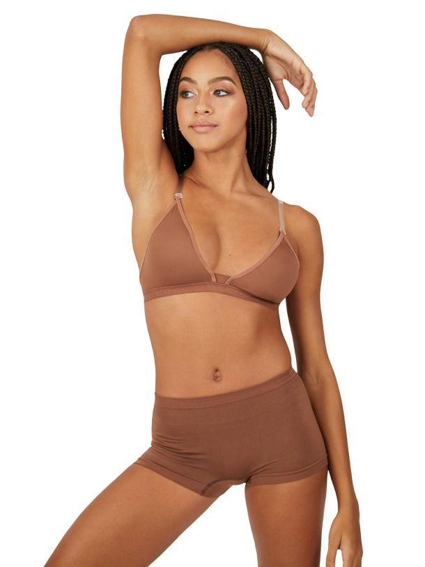 Dance Bra with Clear Straps