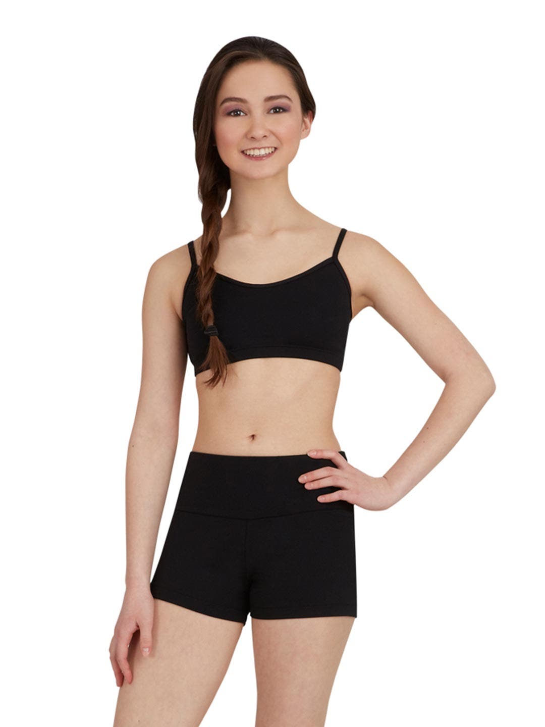 Black Dance Shorts
