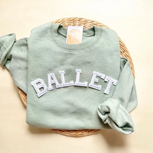 Embroidered Ballet Sweatshirt