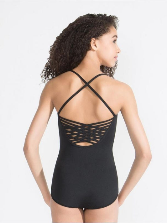 Meryl Camisole Leotard with Strappy Back