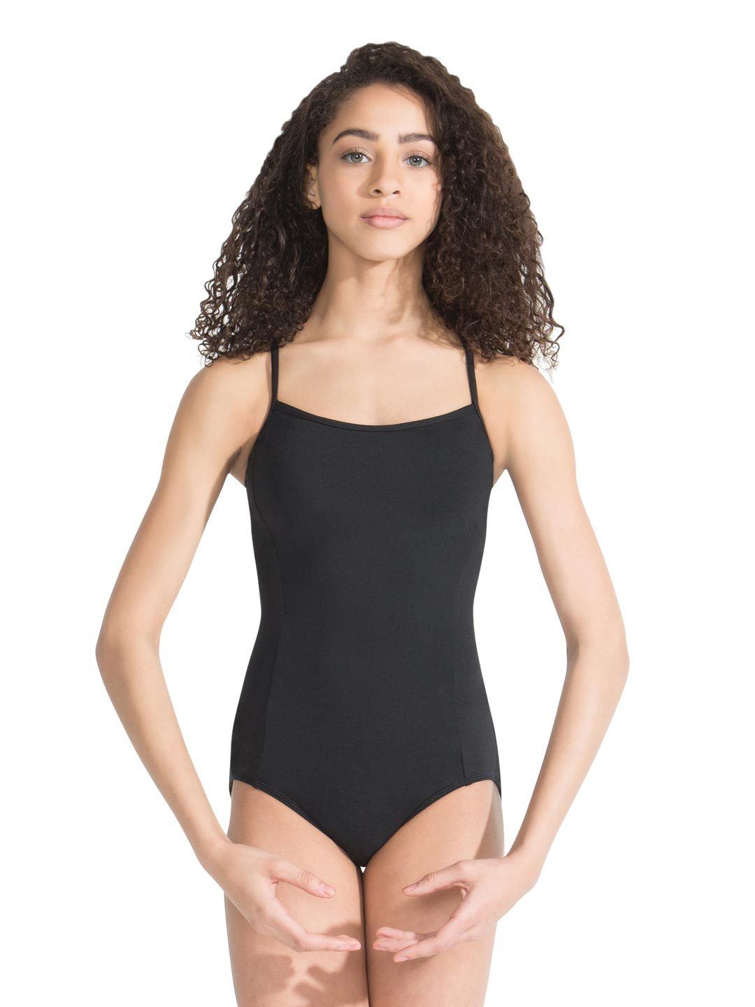 Meryl Camisole Leotard with Strappy Back