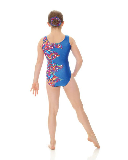 Mondor Printed and Solid Tank Gymnastics Leotard 7877