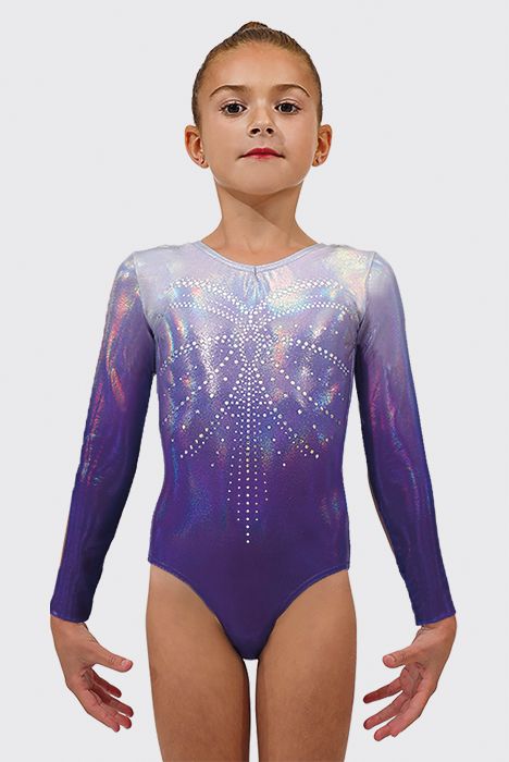 Mondor Ombre Long Sleeve Gymnastics Leotard 27884