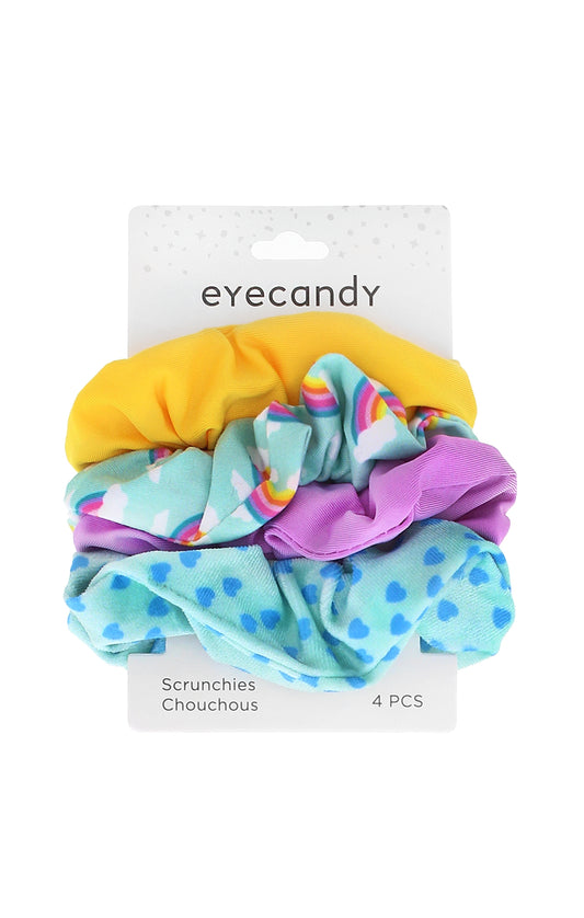 4-Pack of Mixed Scrunchies