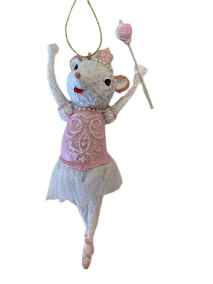 Mouse Ballerina Ornament