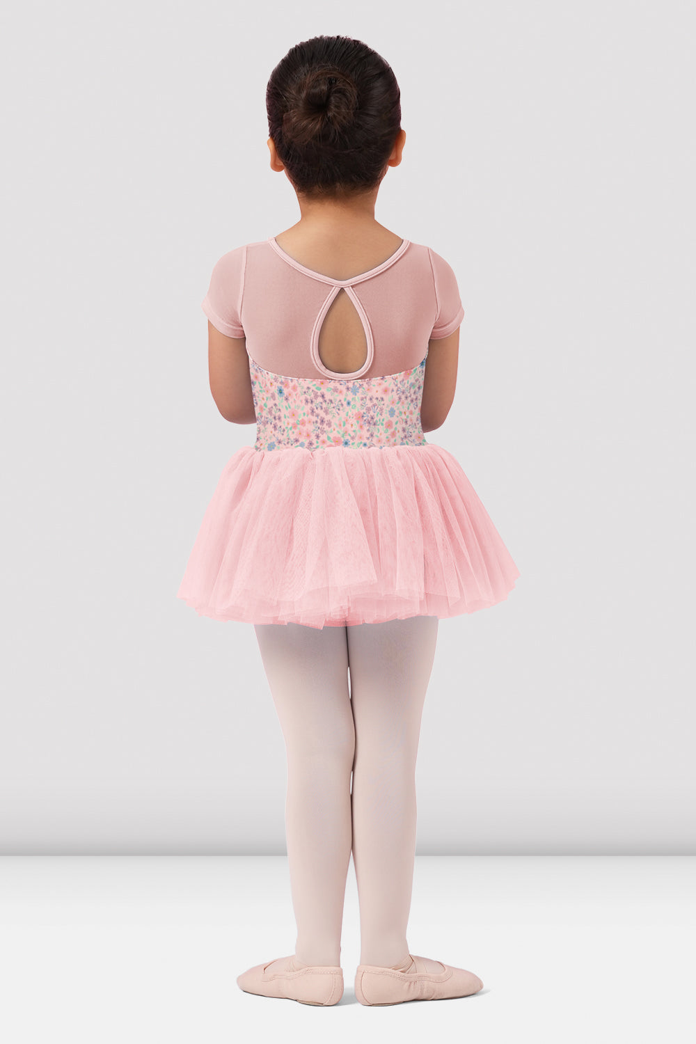 Ditsy Cap Sleeve Tutu Leotard