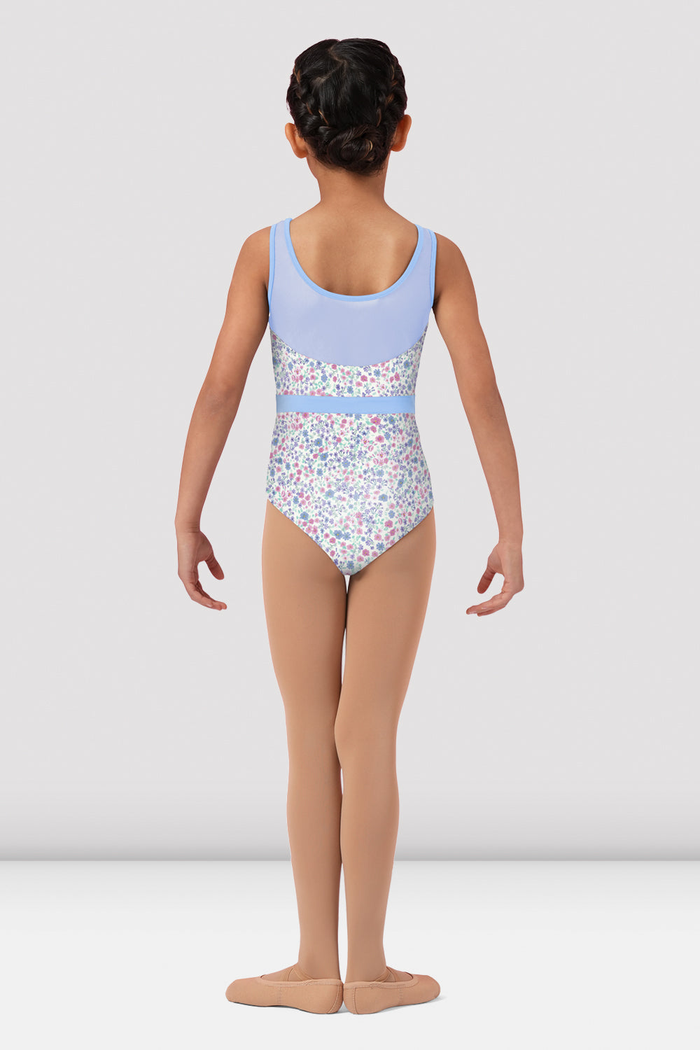 Ditsy Scoop Back Tank Leotard