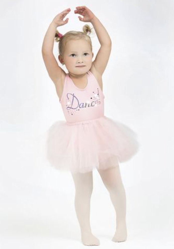 Mondor Tank Leotard with Glittering Appliqué 40195