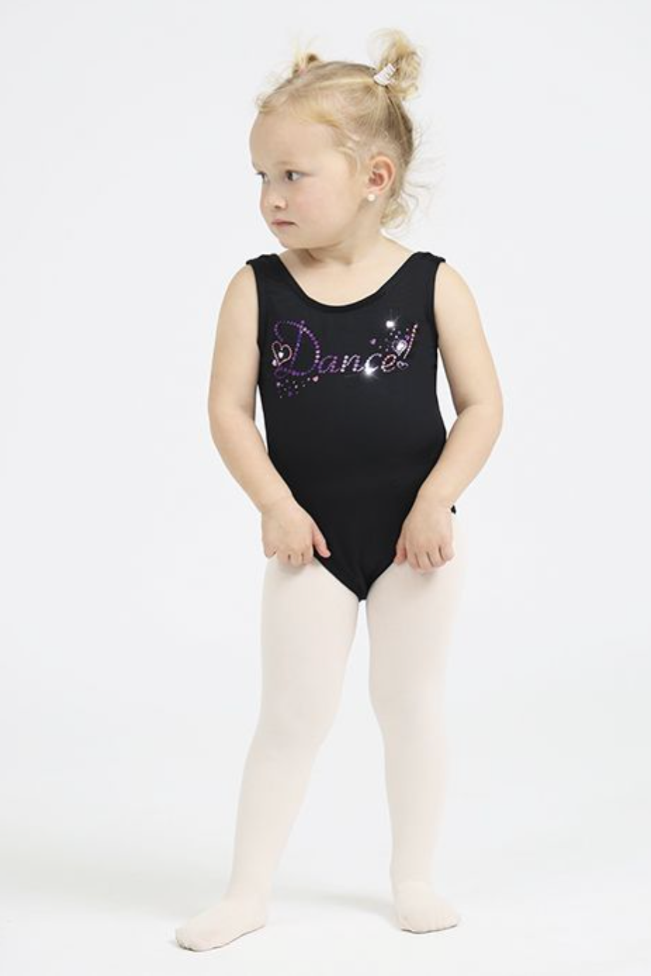 Mondor Tank Leotard with Glittering Appliqué 40195