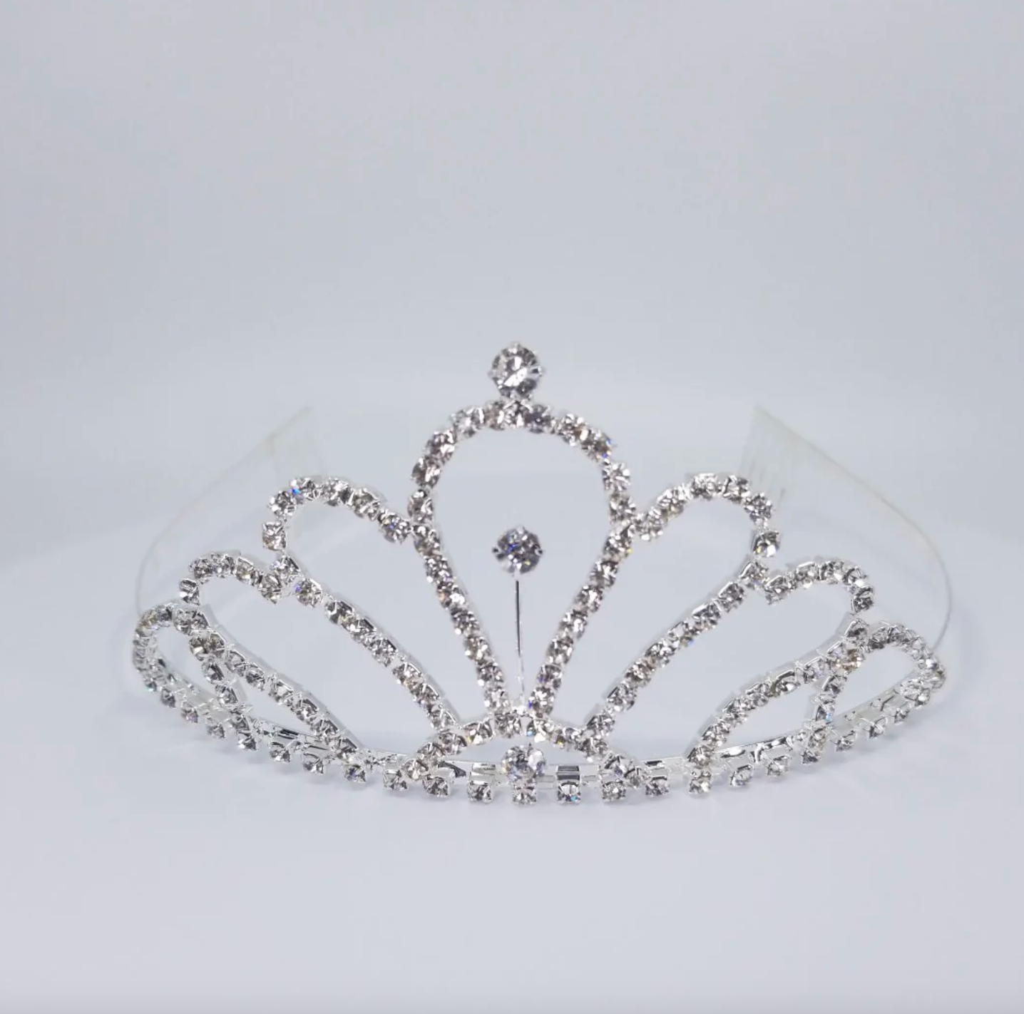 Large Tiara with Crystals
