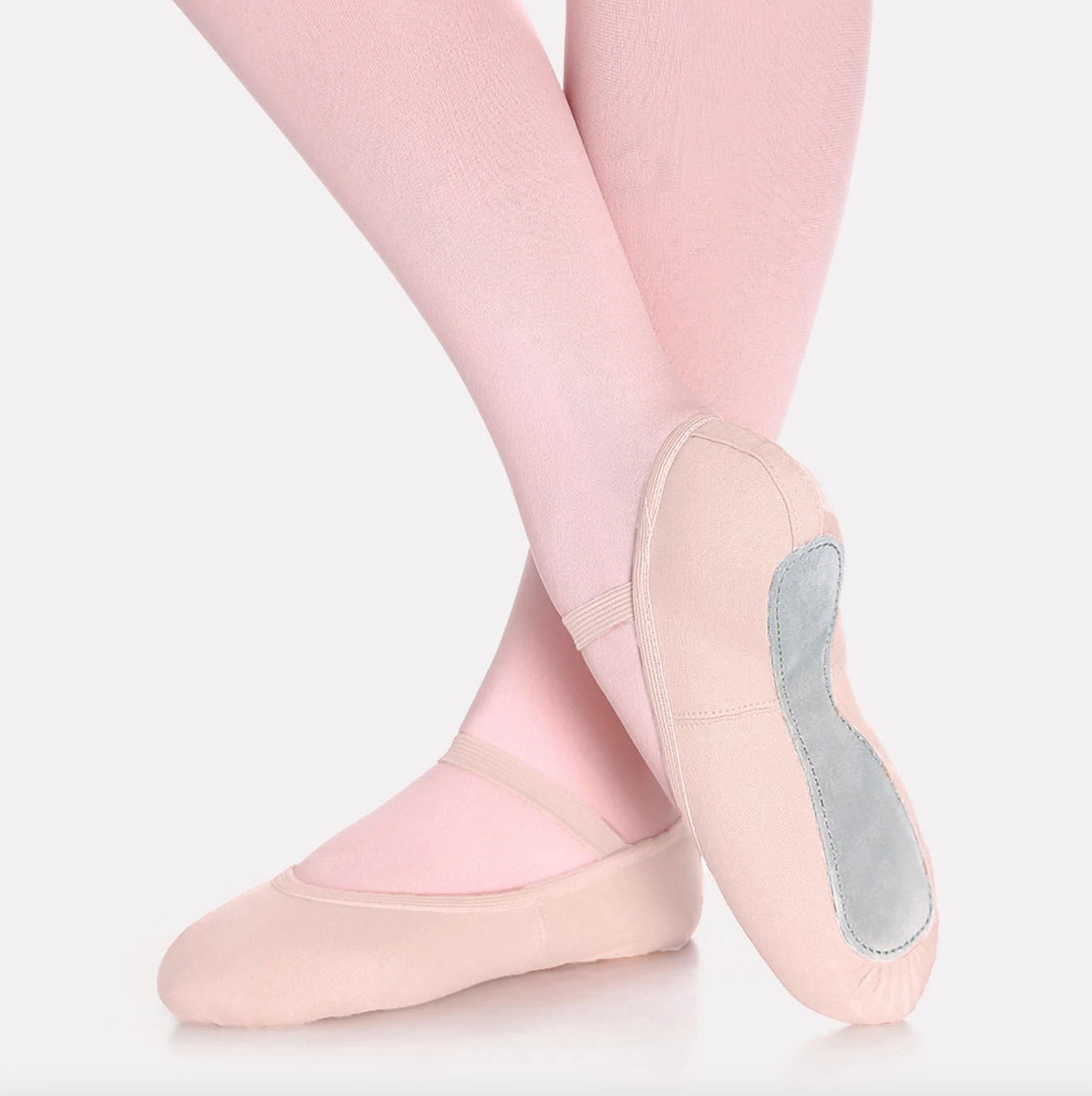 Canvas Full Sole Ballet Slipper SD48S in Child Sizes