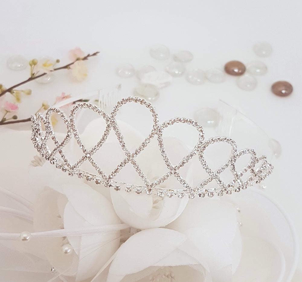 Large Crystal Tiara